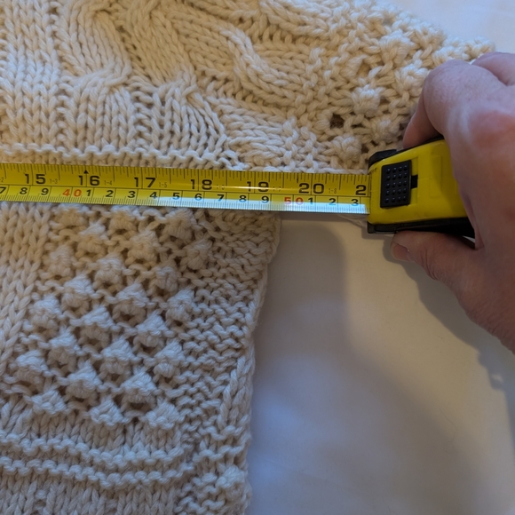 Vintage Sears Grandpa Cardigan with pockets - Picture 4 of 7